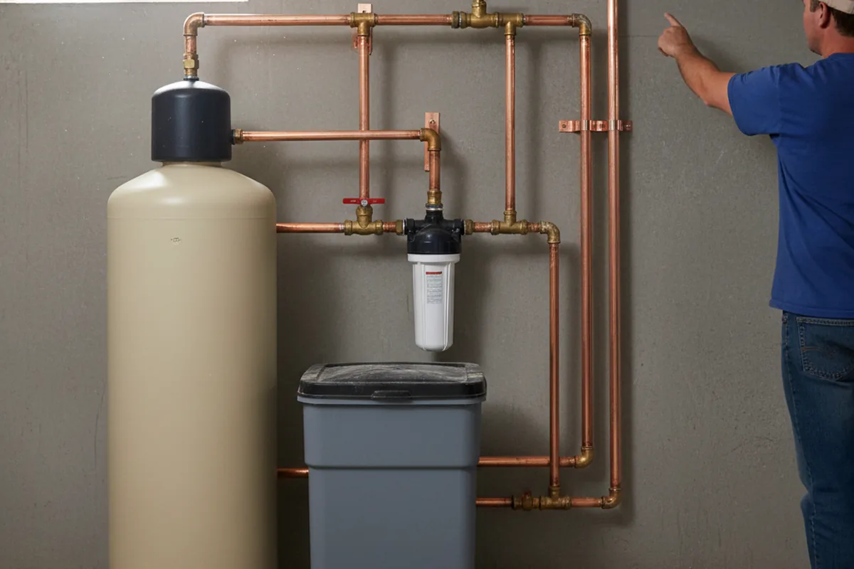 Whole-house water treatment system installed in Girardville